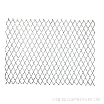 Aluminum Diamond Shape Raised Expanded Metal Mesh